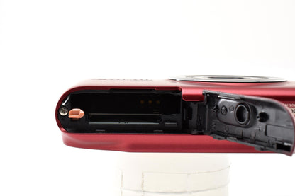 美品 Canon キヤノン PowerShot A2200 コンパクトデジタルカメラ レッド 260928i