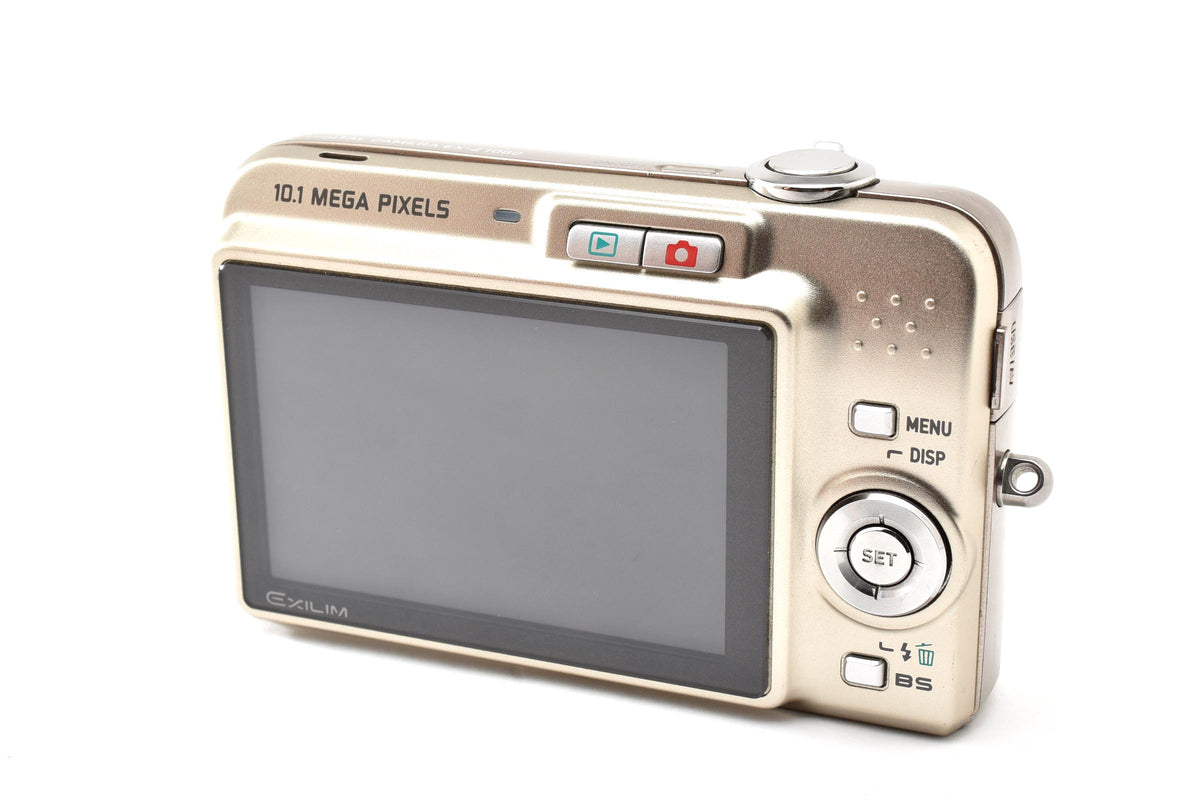 良品 CASIO カシオ EXILIM ZOOM EX-Z1080 コンパクトデジタルカメラ ゴールド 260928j