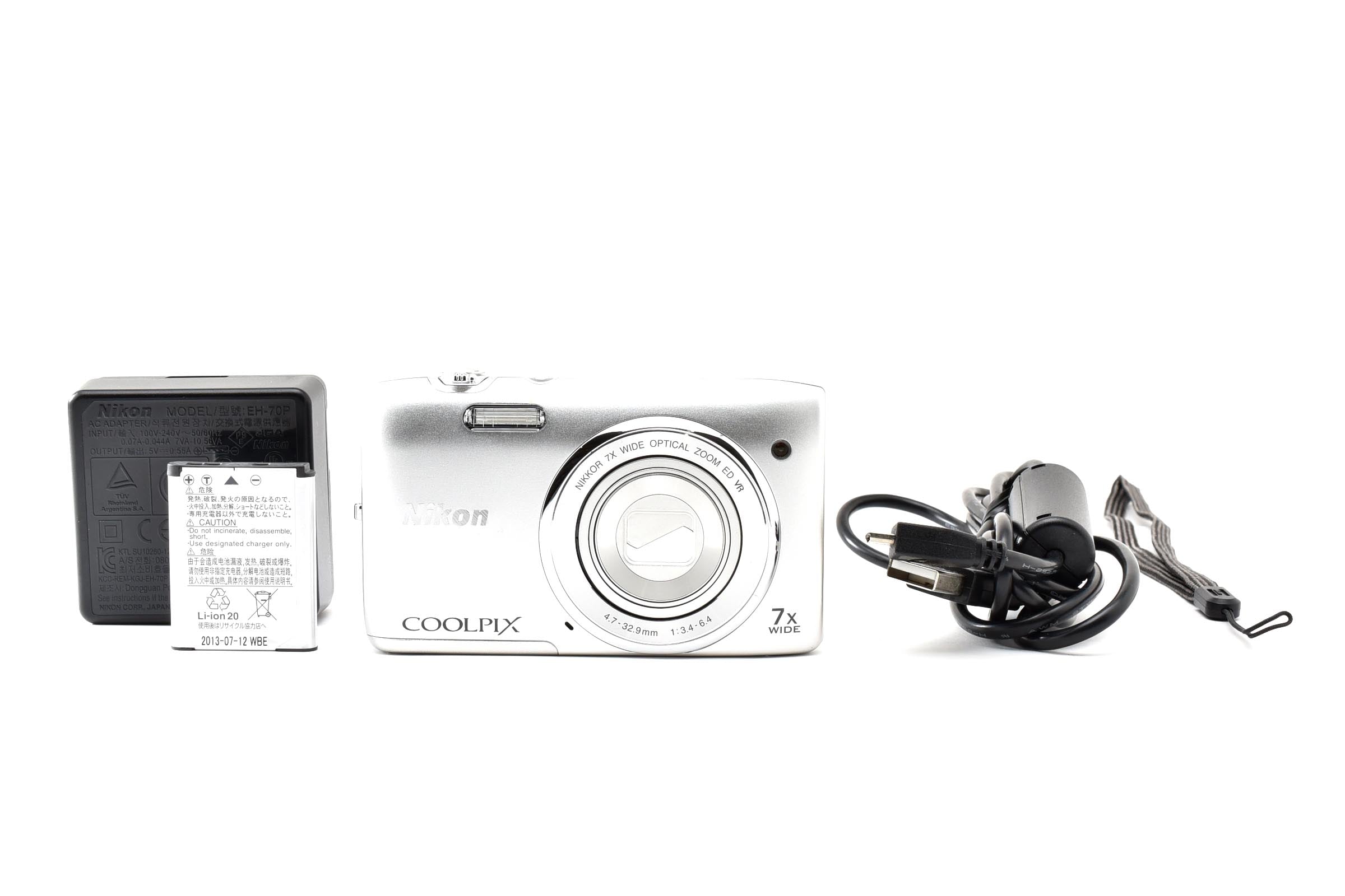 美品 Nikon ニコン COOLPIX S3500 コンパクトデジタルカメラ