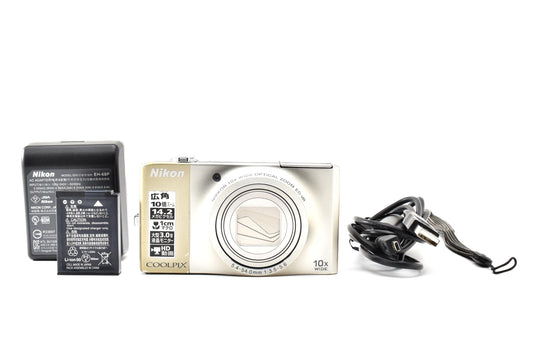 Nikon ニコン COOLPIX S8000 コンパクトデジタルカメラ シャンパンシルバー 260917d