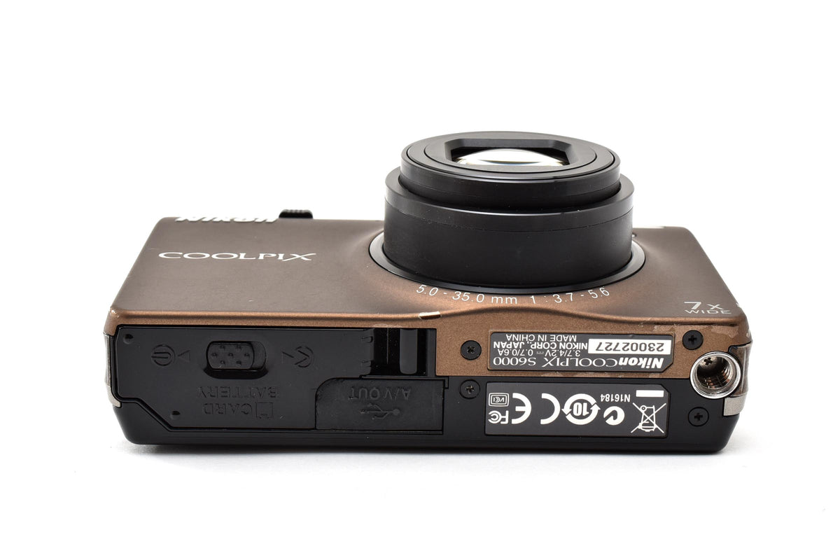 Nikon ニコン COOLPIX S6000 コンパクトデジタルカメラ ソフトブラウン 260930v