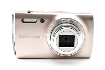 美品 OLYMPUS オリンパス STYLUS VH-515 コンパクトデジタルカメラ シルバー 元箱付 260925a