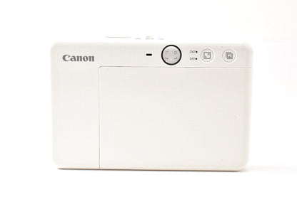 美品 Canon キヤノン iNSPiC ZV-123 インスタントカメラ スマホプリンター パールホワイト 元箱付 260925k