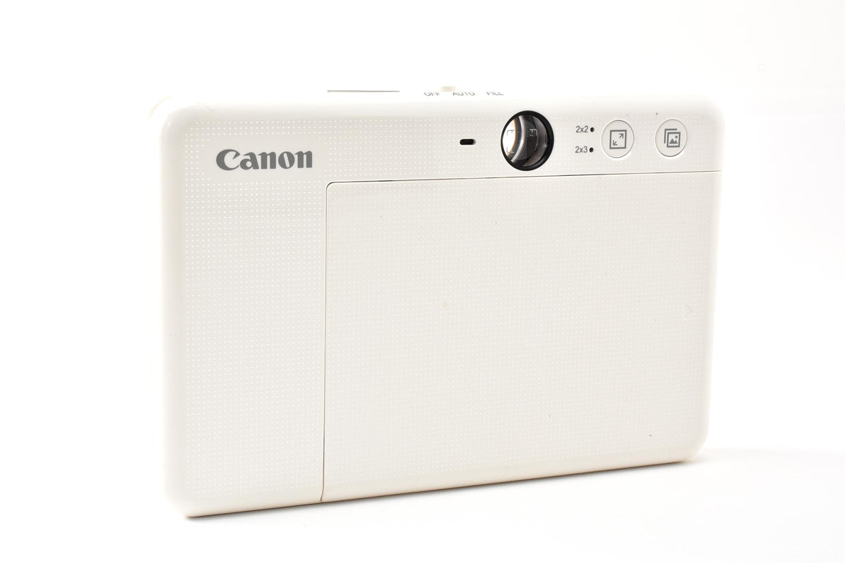 美品 Canon キヤノン iNSPiC ZV-123 インスタントカメラ スマホプリンター パールホワイト 元箱付 260925k