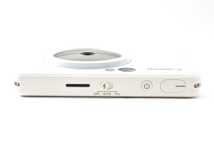 美品 Canon キヤノン iNSPiC ZV-123 インスタントカメラ スマホプリンター パールホワイト 元箱付 260925k
