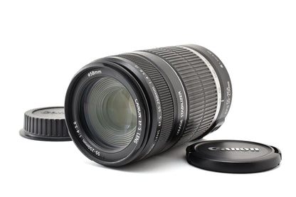 良品 Canon キヤノン EF-S 55-250mm F4-5.6 IS AFレンズ EFマウント APS-C 260930s