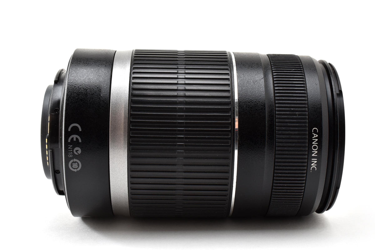 良品 Canon キヤノン EF-S 55-250mm F4-5.6 IS AFレンズ EFマウント APS-C 260930s