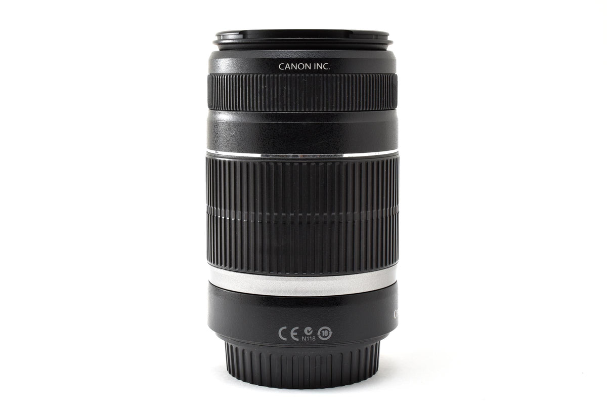 良品 Canon キヤノン EF-S 55-250mm F4-5.6 IS AFレンズ EFマウント APS-C 260930s