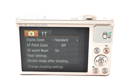美品 Canon キヤノン PowerShot SX620 HS コンパクトデジタルカメラ ホワイト 元箱付 260925b