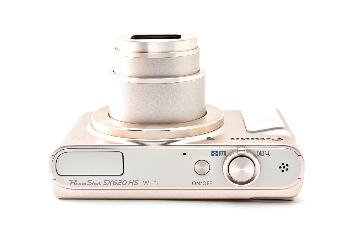 美品 Canon キヤノン PowerShot SX620 HS コンパクトデジタルカメラ ホワイト 元箱付 260925b