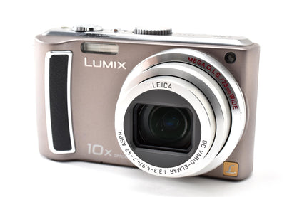良品 Panasonic パナソニック LUMIX DMC-TZ5 コンパクトデジタルカメラ ブラウン 元箱付 260930g