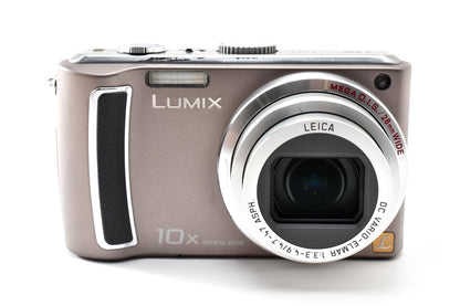 良品 Panasonic パナソニック LUMIX DMC-TZ5 コンパクトデジタルカメラ ブラウン 元箱付 260930g