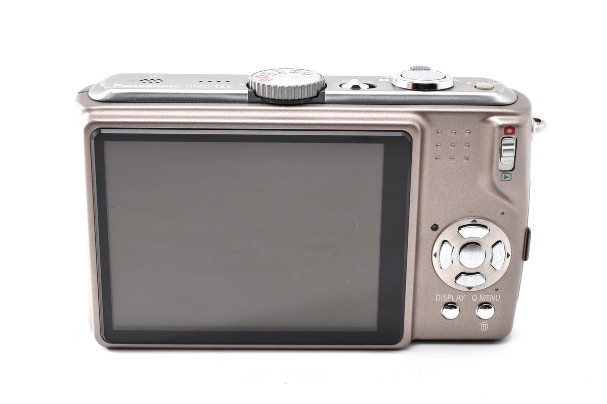 良品 Panasonic パナソニック LUMIX DMC-TZ5 コンパクトデジタルカメラ ブラウン 元箱付 260930g