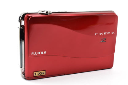 美品 FUJIFILM 富士フイルム FinePix Z700EXR コンパクトデジタルカメラ レッド 元箱付 260925g