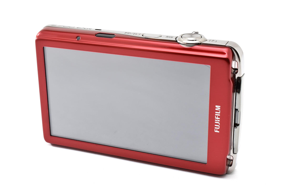 美品 FUJIFILM 富士フイルム FinePix Z700EXR コンパクトデジタルカメラ レッド 元箱付 260925g