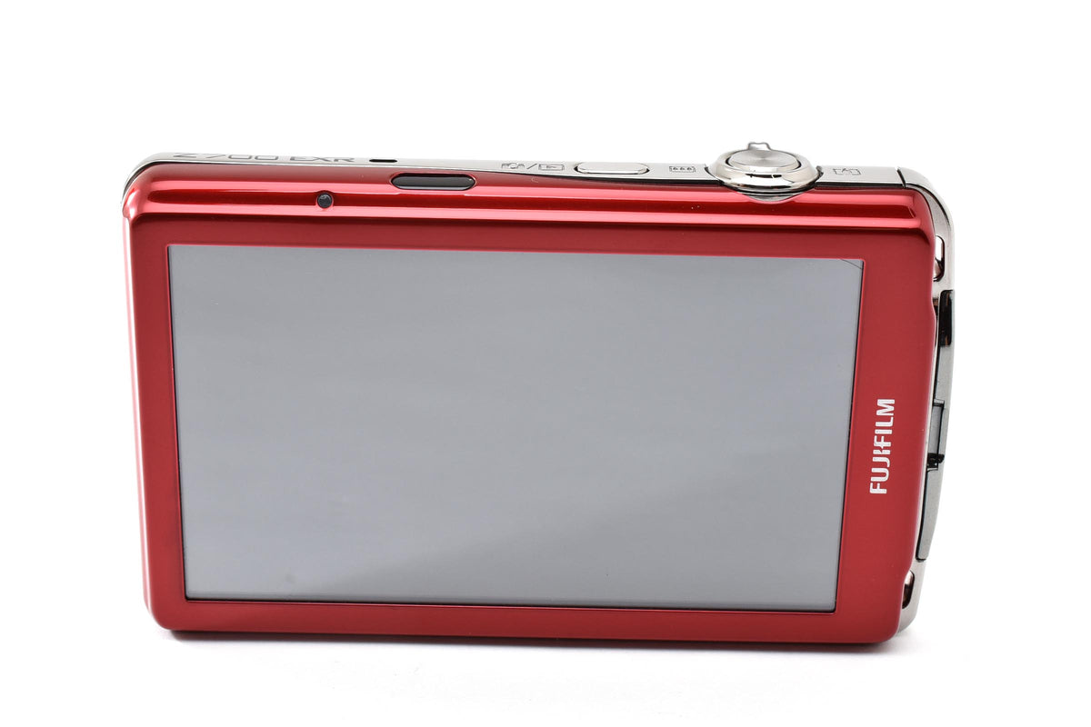 美品 FUJIFILM 富士フイルム FinePix Z700EXR コンパクトデジタルカメラ レッド 元箱付 260925g