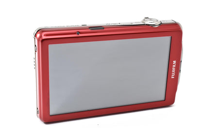 美品 FUJIFILM 富士フイルム FinePix Z700EXR コンパクトデジタルカメラ レッド 元箱付 260925g