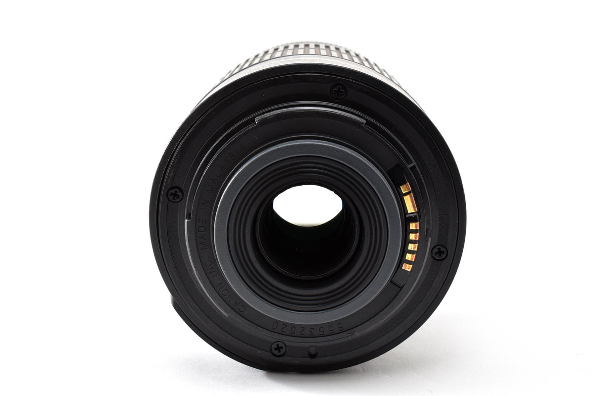 良品 Canon キヤノン EF-S 55-250mm F4-5.6 IS AFレンズ EFマウント APS-C フード付 260930c