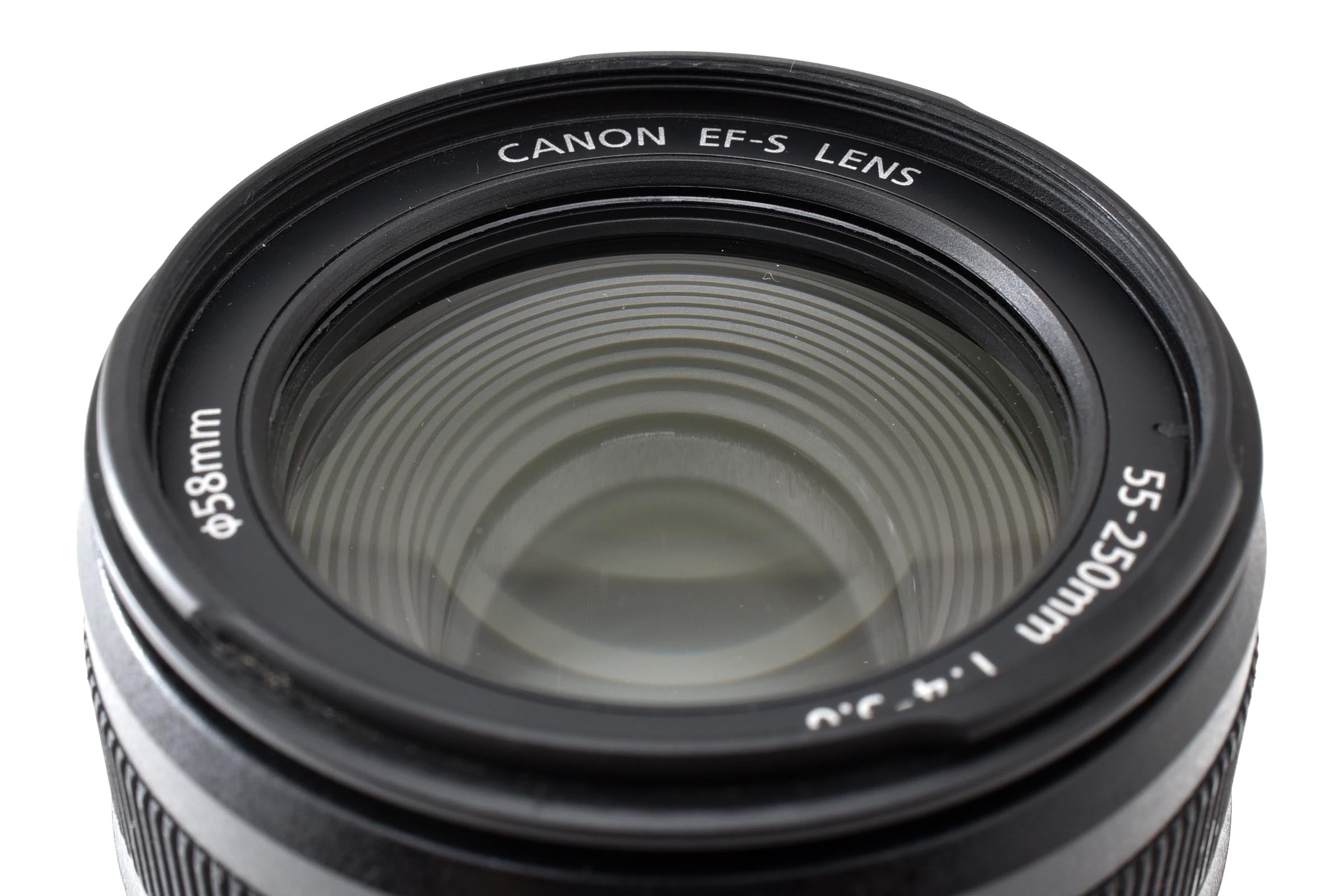 良品 Canon キヤノン EF-S 55-250mm F4-5.6 IS AFレンズ EFマウント