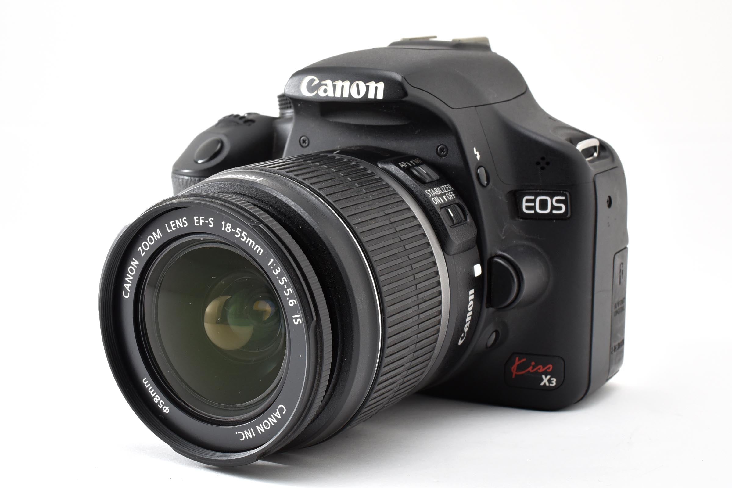 Canon EOS Kiss X3 18-55mm レンズキット 一眼レフ 美品 Canon キヤノン EOS Kiss X3 レンズキット (EF-S 18-55mm F3.5