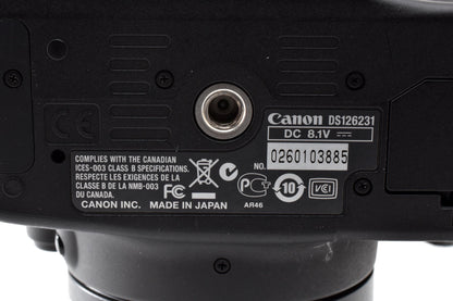 美品 Canon キヤノン EOS Kiss X3 レンズキット (EF-S 18-55mm F3.5-5.6 IS) デジタル一眼レフカメラ 260924l