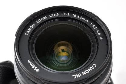 美品 Canon キヤノン EOS Kiss X3 レンズキット (EF-S 18-55mm F3.5-5.6 IS) デジタル一眼レフカメラ 260924l