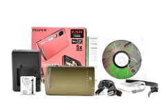 良品 FUJIFILM 富士フイルム FinePix Z1100EXR コンパクトデジタルカメラ カーキ 元箱付 260925d
