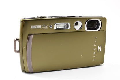 良品 FUJIFILM 富士フイルム FinePix Z1100EXR コンパクトデジタルカメラ カーキ 元箱付 260925d