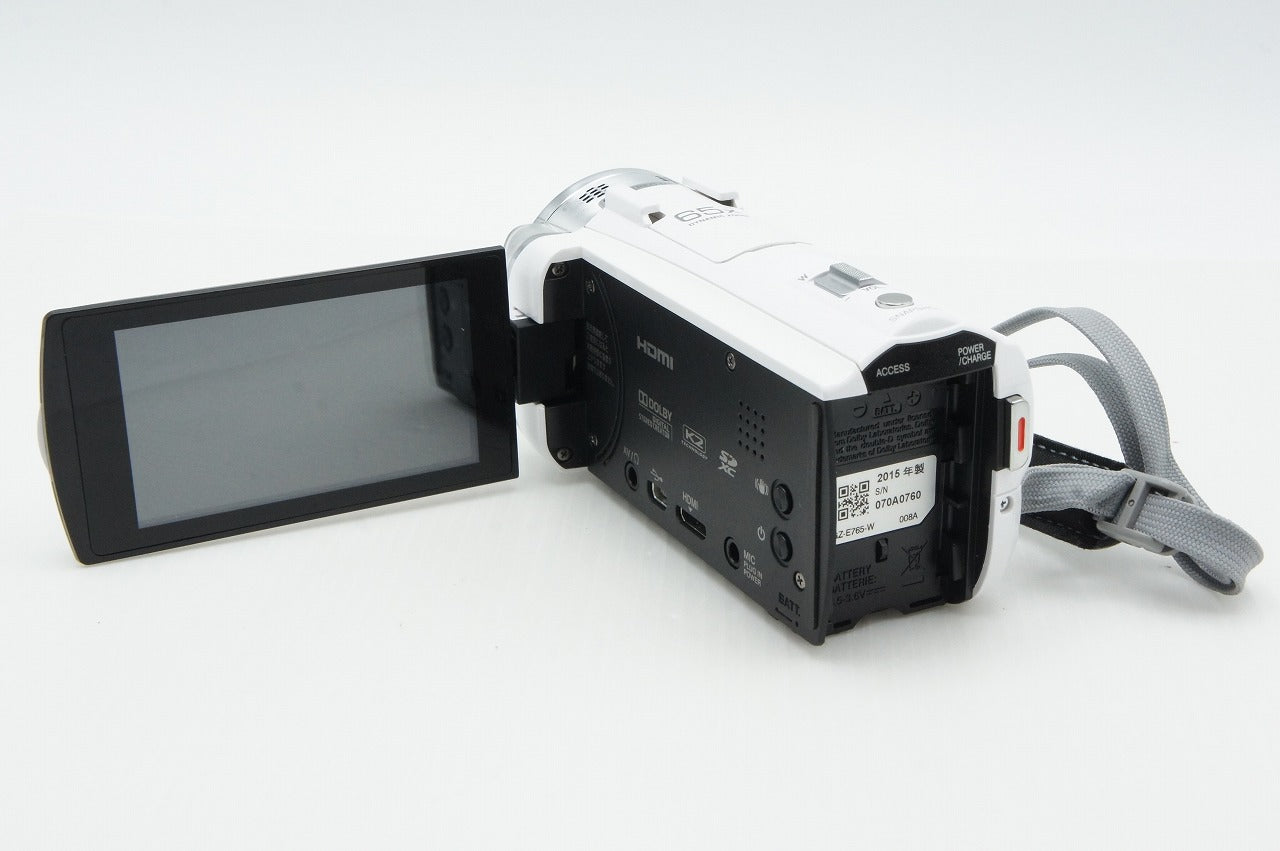 美品 JVC ケンウッド Everio GZ-E765 デジタルビデオカメラ ホワイト 元箱付 260317x