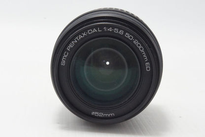 良品 ペンタックス smc PENTAX DA L 50-200mm F4-5.6 ED Kマウント ズームレンズ 260821j