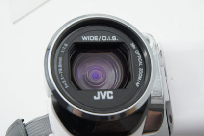 美品 JVC ケンウッド Everio GZ-E765 デジタルビデオカメラ ホワイト 元箱付 260317x