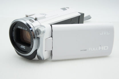 美品 JVC ケンウッド Everio GZ-E765 デジタルビデオカメラ ホワイト 元箱付 260317x