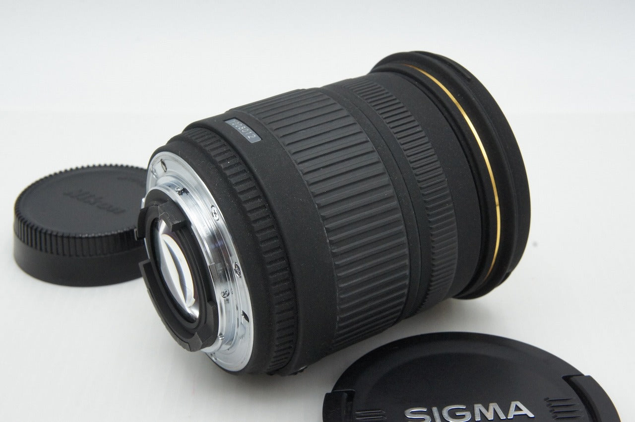 良品 SIGMA シグマ 18-50mm F2.8 EX D DC Nikon ニコン Fマウント APS-C ズームレンズ フード付 260317p