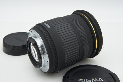 良品 SIGMA シグマ 18-50mm F2.8 EX D DC Nikon ニコン Fマウント APS-C ズームレンズ フード付 260317p
