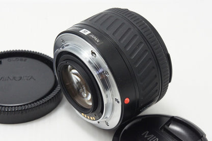 美品 MINOLTA ミノルタ AF 50mm F1.4 NEW (Second version) SONY ソニー αマウント フルサイズ 単焦点レンズ 260821t