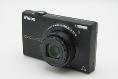 Nikon ニコン COOLPIX S6100 コンパクトデジタルカメラ ノーブルブラック 260205a