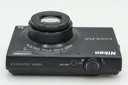 Nikon ニコン COOLPIX S6100 コンパクトデジタルカメラ ノーブルブラック 260205a