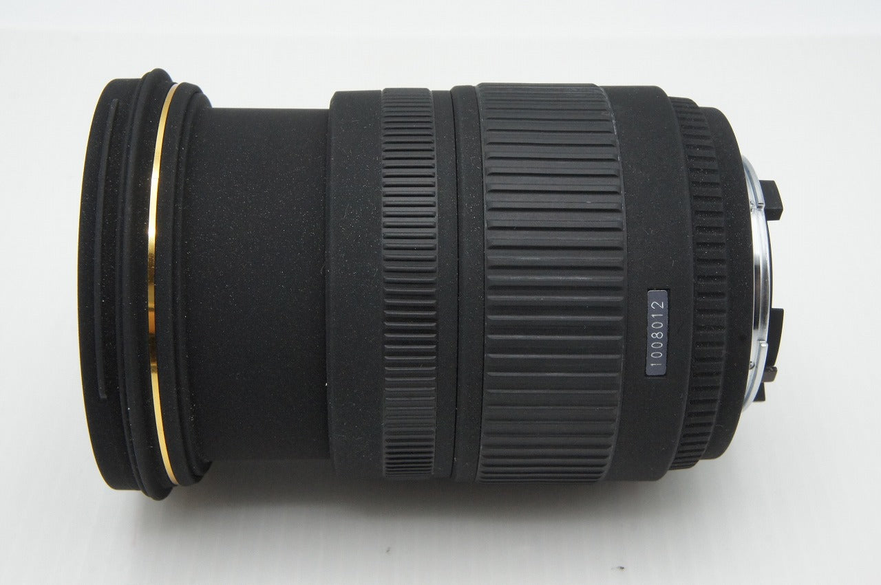 良品 SIGMA シグマ 18-50mm F2.8 EX D DC Nikon ニコン Fマウント APS-C ズームレンズ フード付 260317p
