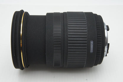 良品 SIGMA シグマ 18-50mm F2.8 EX D DC Nikon ニコン Fマウント APS-C ズームレンズ フード付 260317p
