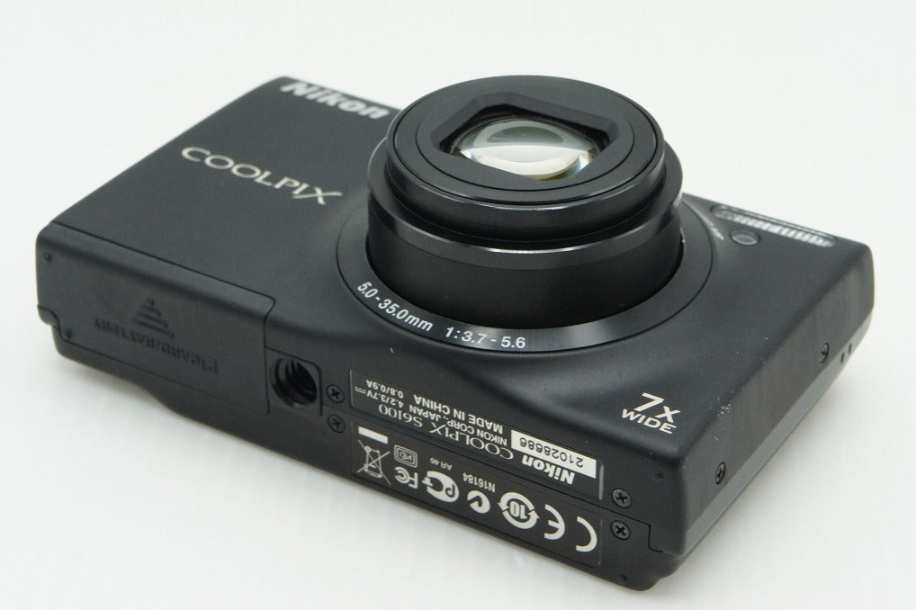 Nikon ニコン COOLPIX S6100 コンパクトデジタルカメラ ノーブルブラック 260205a
