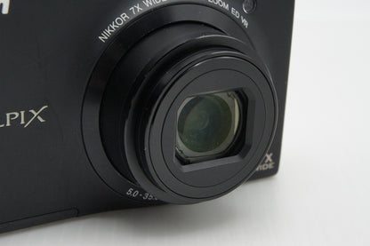 Nikon ニコン COOLPIX S6100 コンパクトデジタルカメラ ノーブルブラック 260205a