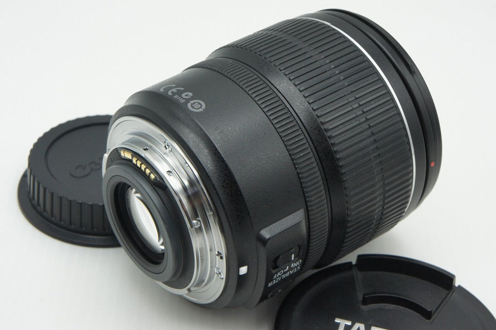 良品 Canon キヤノン EF-S 15-85mm F3.5-5.6 IS USM APS-C ズームレンズ フード付 260205x