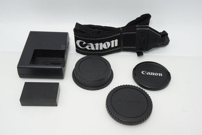 良品 Canon キヤノン EOS Kiss X9 ボディ＋ EF-S 18-55mm F3.5-5.6 IS II デジタル一眼レフカメラ 260513be