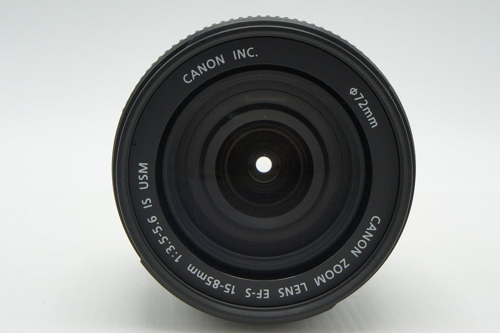 良品 Canon キヤノン EF-S 15-85mm F3.5-5.6 IS USM APS-C ズームレンズ フード付 260205x