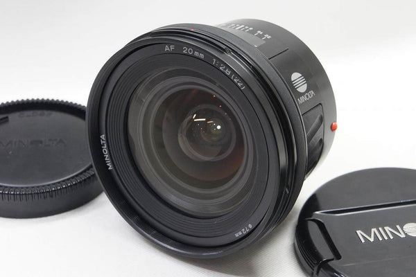 ミノルタ レンズ AF 20mm 1:2.8(22) カメラ 一 MINOLTA ミノルタ AF 20mm F2.8 New Second version SONY ソニー