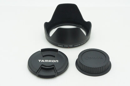 良品 Canon キヤノン EF-S 15-85mm F3.5-5.6 IS USM APS-C ズームレンズ フード付 260205x