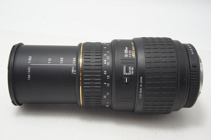 SIGMA シグマ AF APO 70-300mm F4-5.6 MACRO SUPER PENTAX ペンタックス Kマウント ズームレンズ フード付 260821g