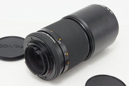 Excellent condition CONTAX Carl Zeiss Tele Tessar T* 200mm F4 AEG C/Y Mount with original filter 260513bd