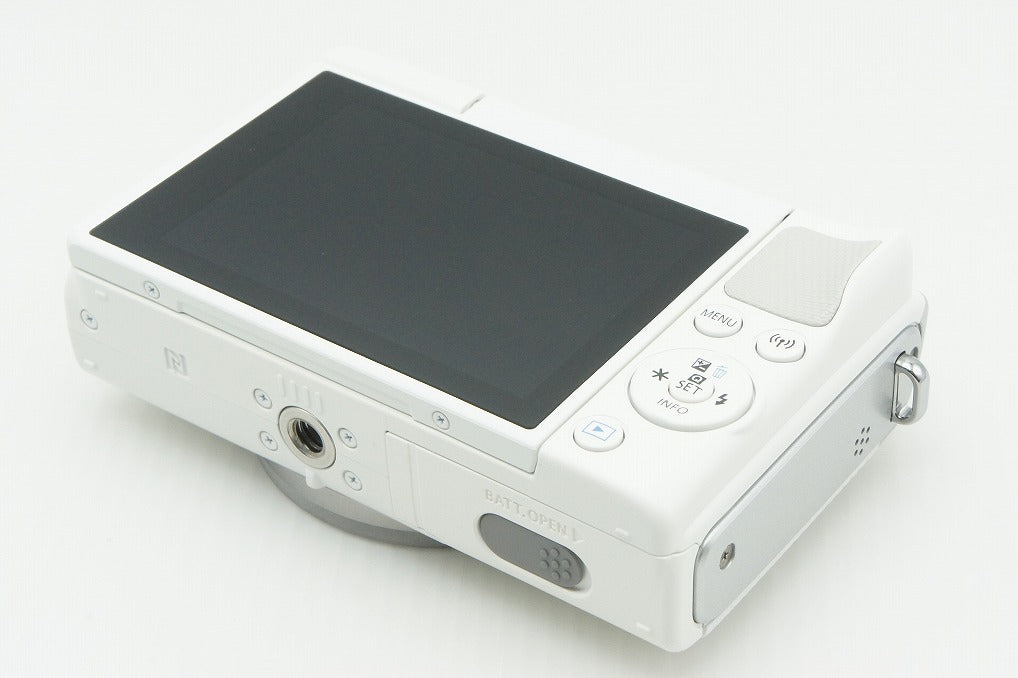 美品 Canon キヤノン EOS M100 ボディ + EF-M 15-45mm IS STM レンズキット ミラーレス一眼カメラ ホワイト 260205ag