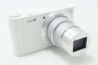訳あり品 SONY ソニー Cyber-shot DSC-WX350 コンパクトデジタルカメラ ホワイト 260821c